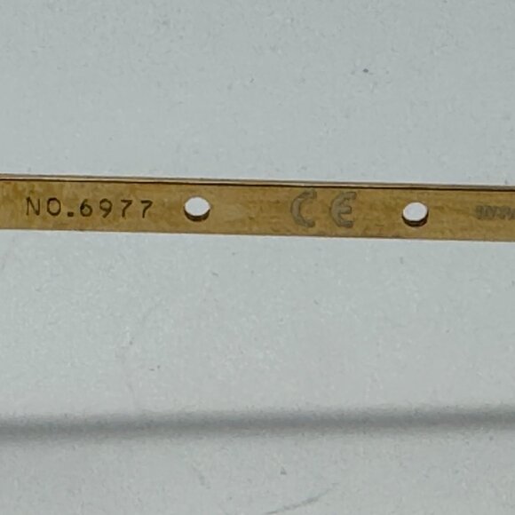 Jean Paul GAULTIER Limited Edition 56-7116 Vintage Gold Sunglasses 6977 of 7000 - Picture 14 of 16